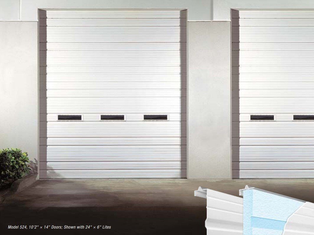 RIBBED STEEL DOORS