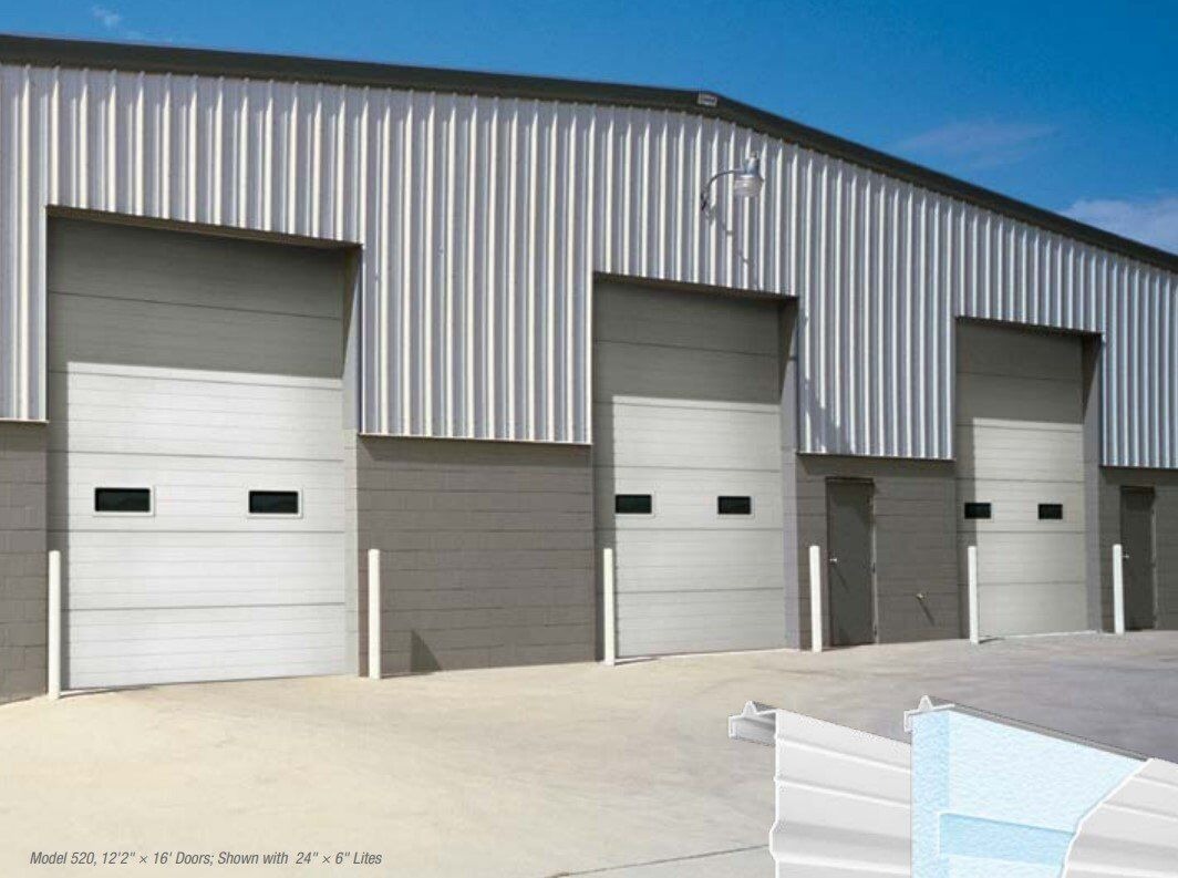 RIBBED STEEL DOORS
