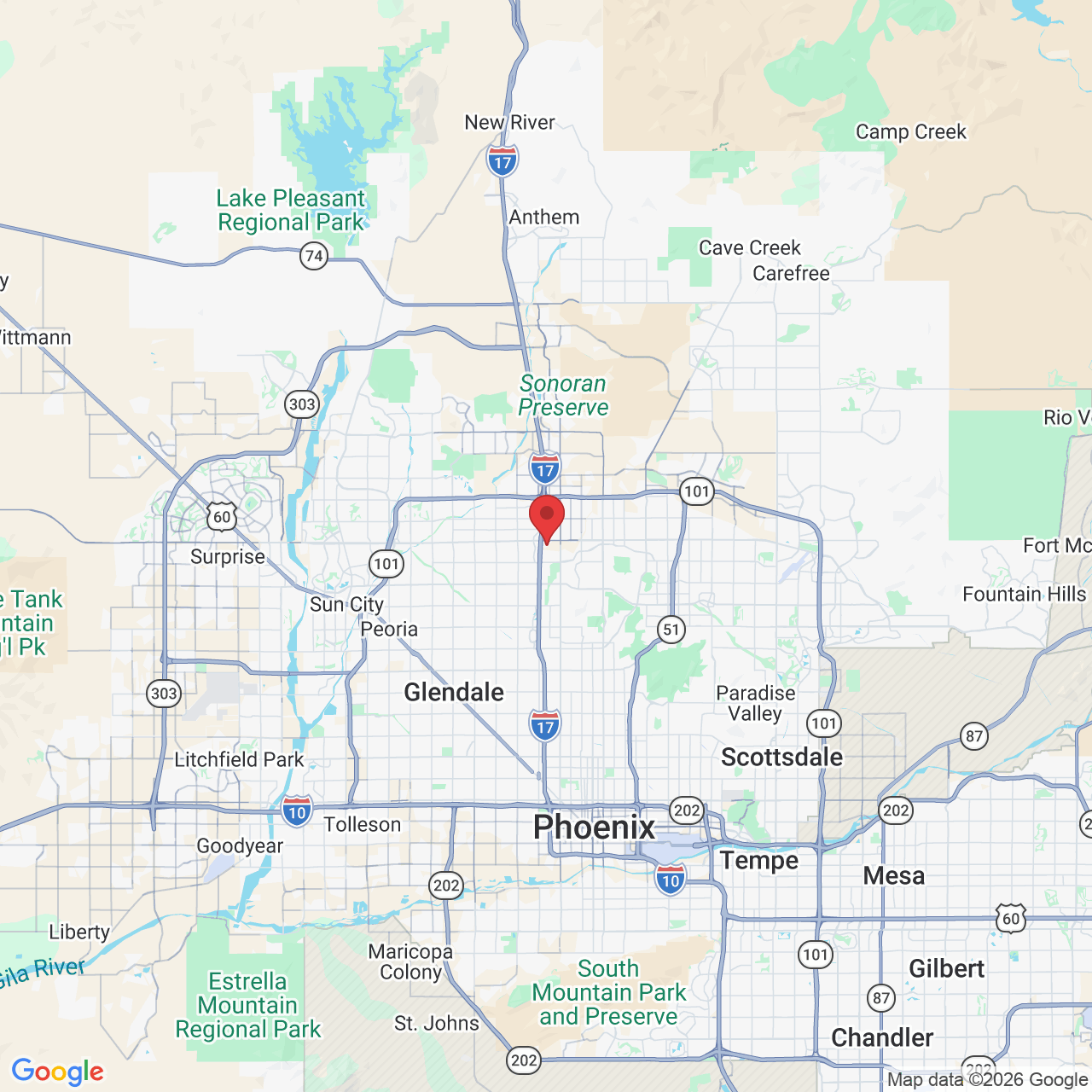 16601 N 25th Ave Suite 108, Phoenix, AZ 85023, USA