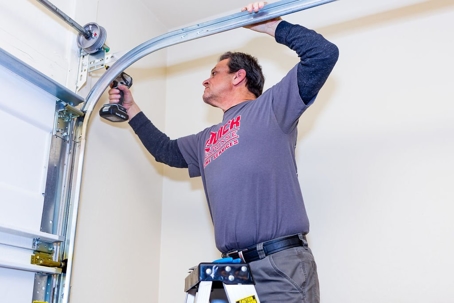 fixing garage door
