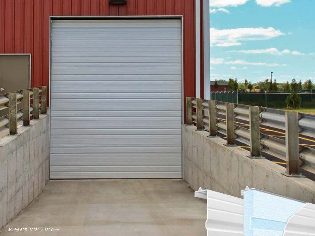 RIBBED STEEL DOORS